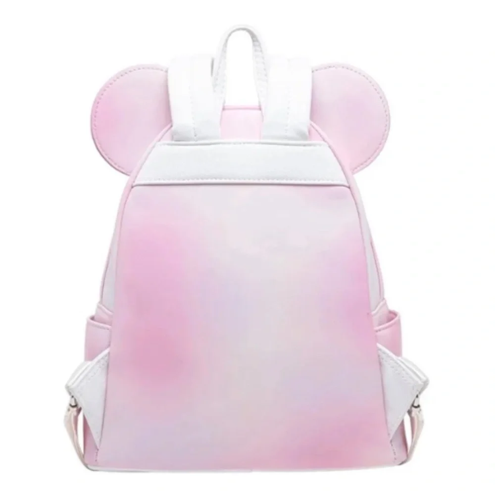 Loungefly Disney The Minnie Mouse Classic Series Mini Backpack Sakura - Picture 3 of 9